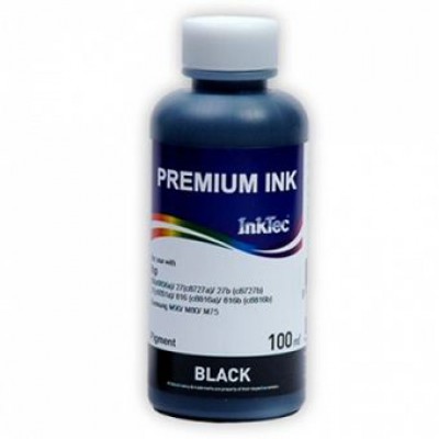 Чернила HP 45/15/40/29/20 (InkTec) (H0001-100MB), black, пигмент, 100мл.
