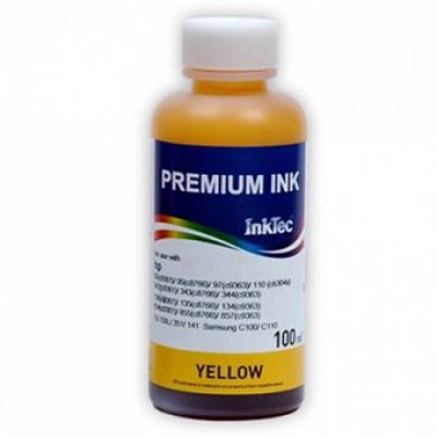 Чернила HP 134/135/136 (InkTec) (H6066-100MY), yellow, 100мл.