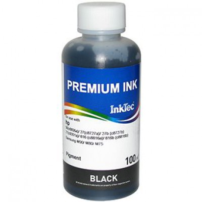 Чернила HP 21/56/27 (InkTec) (H0005-100MB), black, пигмент, 100мл.