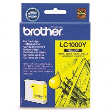 Картридж Brother LC-1000 Y - DCP-130C/330C/350C/540CN/560CN/750CW/770CW/MFC-240C (400к) жёлтый