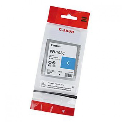 Картридж Canon PFI-102C - IPF-500/600/700 синий