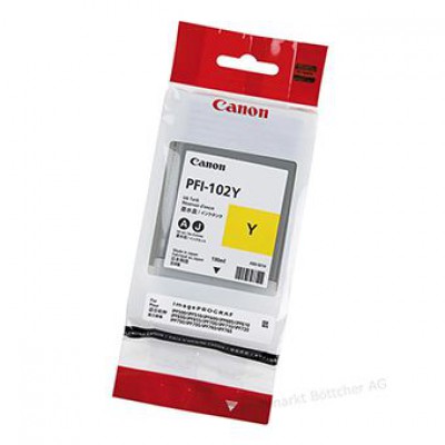 Картридж Canon PFI-102Y - IPF-500/600/700 желтый