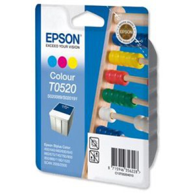 Картридж Epson T0520 - St. 400/600/800/1520 цветной