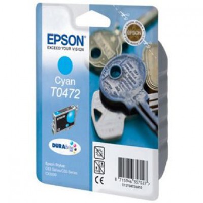 Картридж Epson T0472 - St. C63/65/CX3500 голубой