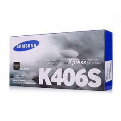 Картридж Samsung CLT- K406S/SEE - CLP-360/365/368/CLX-3300/3305 чёрный (1500к)