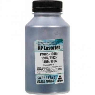 Тонер HP LJ P1005/1006/1102/1505/M1120/1522 (SuperFine) 60 гр.